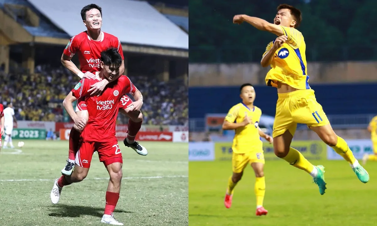 Lịch thi đấu V League 2023 2024 hôm nay Viettel vs SLNA 17h00 ngày 30 06