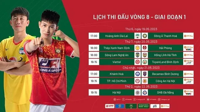 L Ch Thi U V League V Ng Hagl Vs Thanh H A Viettel Vs B Nh Nh