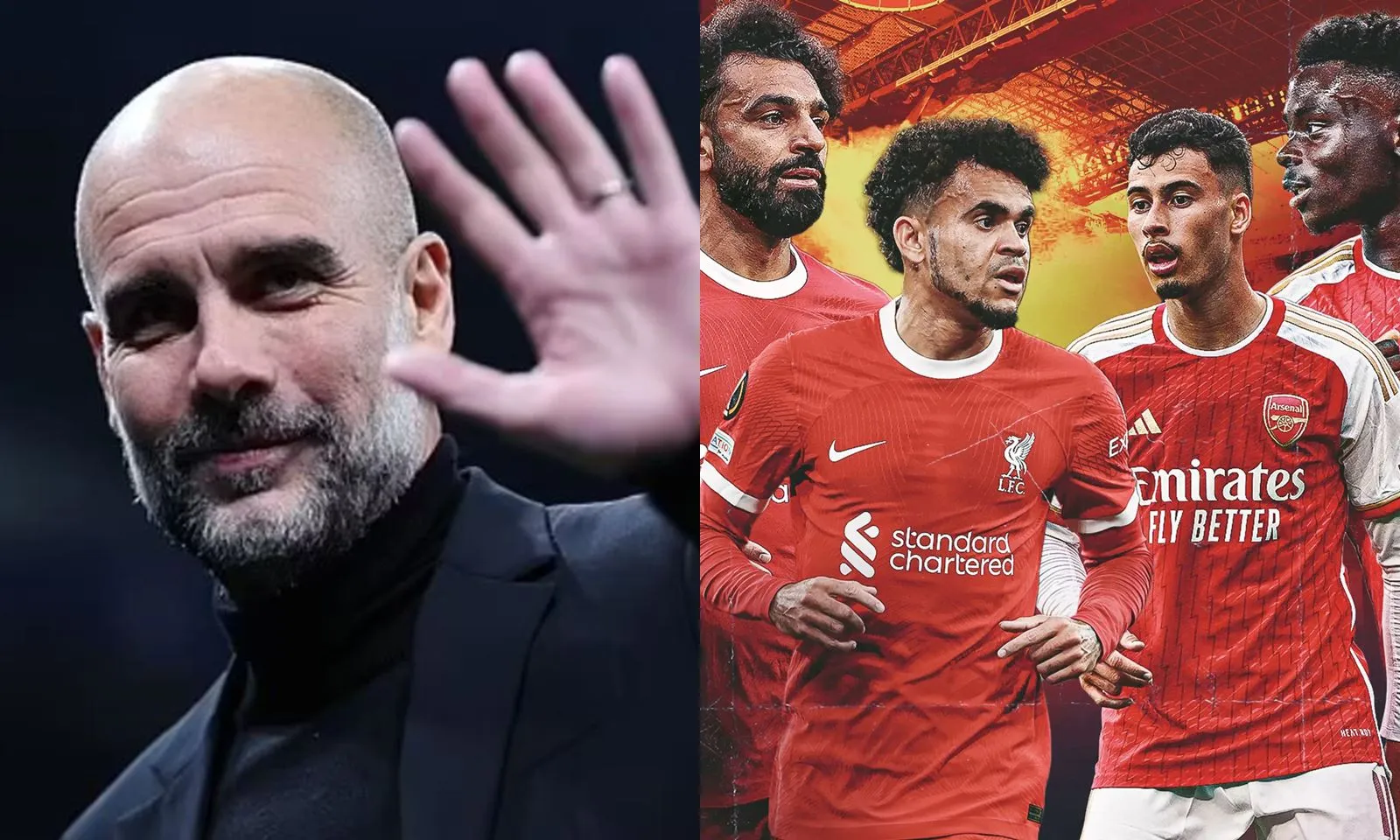 Man City bị đe dọa ngai vàng Pep vẫn tự tin đánh bại Arsenal và Liverpool