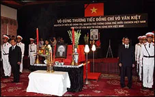 Lễ viếng , truy điệu và Lễ an táng nguyên Thủ tướng Võ Văn Kiệt