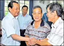 Bí thư Thành ủy TPHCM Lê Thanh Hải tiếp xúc cử tri Quận 5