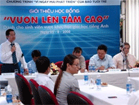 Họp báo công bố Chương trình học bổng  Vươn lên tầm cao