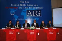 AIA đổi tên thành AIG life Việt Nam. 