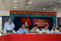 Ban Kinh tế Ngân sách HĐND TP giám sát Phường Bình Hưng Hòa A Quận Bình Tân về tình hình ô nhiễm môi