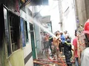 Cháy 5 căn nhà ở quận 8 