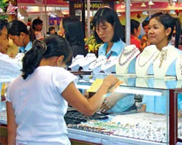 Khai mạc Hội chợ Quốc tế trang sức Việt Nam năm 2008 tại TP.HCM