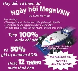 Khai mạc ngày hội Mega vnn Kết nối đam mê