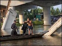 Công tác cứu hộ, cứu nạn sự cố gãy dầm số 9 cầu vượt Chợ Đệm đảm bảo tốt 