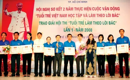 Thành Đoàn sơ kết 2 năm thực hiện cuộc vận động “Tuổi trẻ VN học tập và làm theo lời Bác”