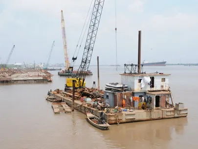 Lễ nạo vét luồng Soài Rạp 