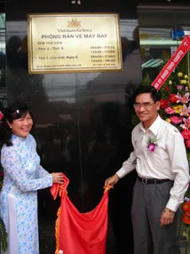 Việt Nam Airlines khai trương phòng vé thứ 9 tại khu vực miền Nam