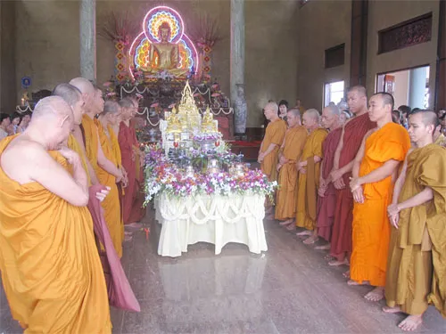 Chùa Giác Quang trưng bày tuần lễ chiêm bái  Ngọc Xá Lợi Phật