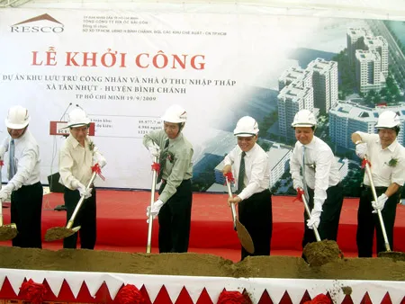 Lễ khởi công Dự án Khu lưu trú công nhân và nhà thu nhập thấp 