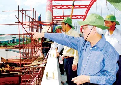 Chủ tịch UBND TPHCM Lê Hoàng Quân: Sớm hoàn thiện hệ thống giao thông vào cảng biển Hiệp Phước 