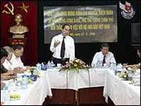 Phó Thủ tướng Nguyễn Thiện Nhân làm việc với Hội Nhà báo Việt Nam 