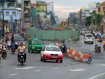 Cuối tháng 12/2009 hoàn thành đoạn đường từ Điện Biên Phủ đến cầu Công Lý