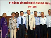 Họp mặt kỷ niệm 60 năm Trường Thiếu sinh quân Việt Nam 