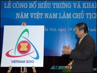 Công bố Biểu trưng và khai trương website năm ASEAN 2010 