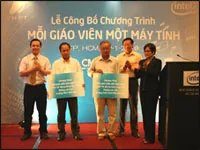 VNPT và Intel triển khai chương trình Mỗi giáo viên - Một máy tính tại TPHCM