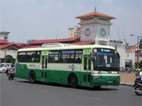 Tp sẽ giảm kẹt xe nếu người dân tích cực đi xe buýt.