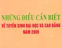 Cẩm nang tuyển sinh 2010 vẫn “chưa về” TPHCM
