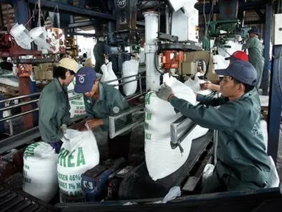 Năm 2010, sản xuất phân bón các loại đạt 5,8 triệu tấn, tăng hơn 1 triệu tấn so năm 2009