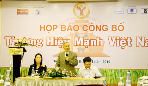 120 doanh nghiệp đạt giải thưởng Thương hiệu mạnh Việt Nam 2009