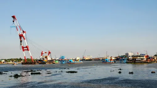 Đốt hầm thứ 3 đã chìm xuống đáy sông Sài Gòn