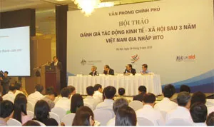 Hội thảo Ðánh giá tác động sau 3 năm Việt Nam gia nhập WTO