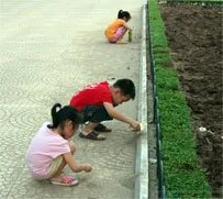 Trẻ em ngoại thành khát sân chơi hè