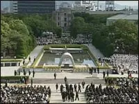 Tưởng niệm vụ ném bom nguyên tử ở thành phố Hiroshima, Nhật Bản