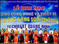 Khai mạc Techmart Quảng Ninh 2010