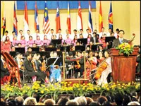 Lễ kỷ niệm 43 năm ngày thành lập ASEAN và 15 năm Việt Nam gia nhập ASEAN
