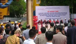 Động thổ bãi đậu xe ngầm tại công viên Lê Văn Tám