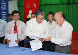 Vedan ký cam kết bồi thường cho nông dân Bà Rịa - Vũng Tàu