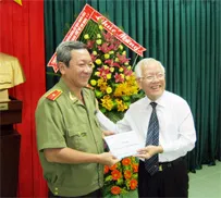 Chủ tịch Lê Hoàng Quân thăm các đơn vị Công an
