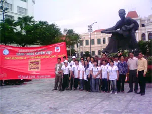Hành trình xuyên Việt mừng đại lễ “1000 năm Thăng Long-Hà Nội”