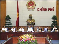 Chính phủ họp phiên thường kỳ tháng 8 năm 2010