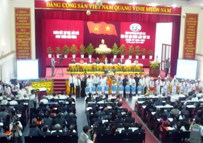 Khai mạc Đại hội Đảng bộ tỉnh Cần Thơ lần thứ XII (nhiệm kỳ 2010–2015)