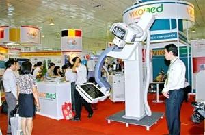 Khai mạc triển lãm y tế quốc tế Việt Nam lần thứ 5 Pharmaed undefined Healcare 2010