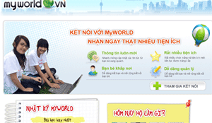 Ra mắt website MyWorldvn.com phiên bản mới và Microblogging PingGadget.com phiên bản Beta tại VN