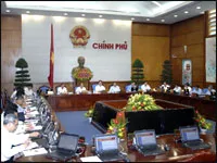 Chính phủ họp phiên thường kỳ tháng 9/2010