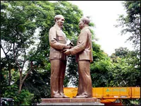 Khánh thánh tượng đài Bác Hồ - Bác Tôn