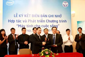 Intel tiếp tục triển khai chương trình máy tính cho cuộc sống