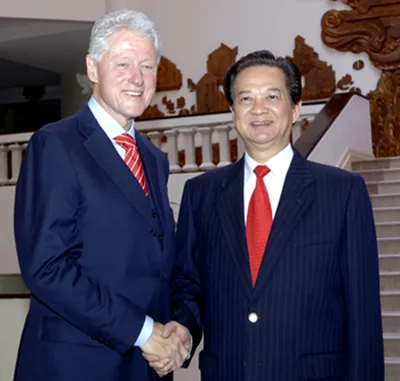 Hoạt động của cựu Tổng thống Hoa Kỳ Bill Clinton tại Việt Nam