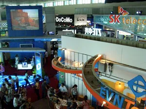 Khai mạc hội nghị triển lãm quốc tế lần thứ 13 Vietnam Telecomp - Electronic - Internet