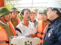 Phó Thủ tướng Hoàng Trung Hải thị sát khắc phục hậu quả bão lũ tại Quảng Nam