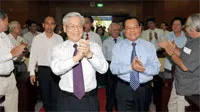 Tổng Bí thư, Chủ tịch Quốc hội Nguyễn Phú Trọng chúc tết Bộ Công an