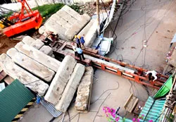 Năm 2010: Xảy ra 14 sự cố công trình