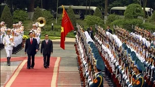 Hội đàm giữa Thủ tướng Nguyễn Tấn Dũng với Thủ tướng Lào Thoong-xỉnh Thăm-ma-vông